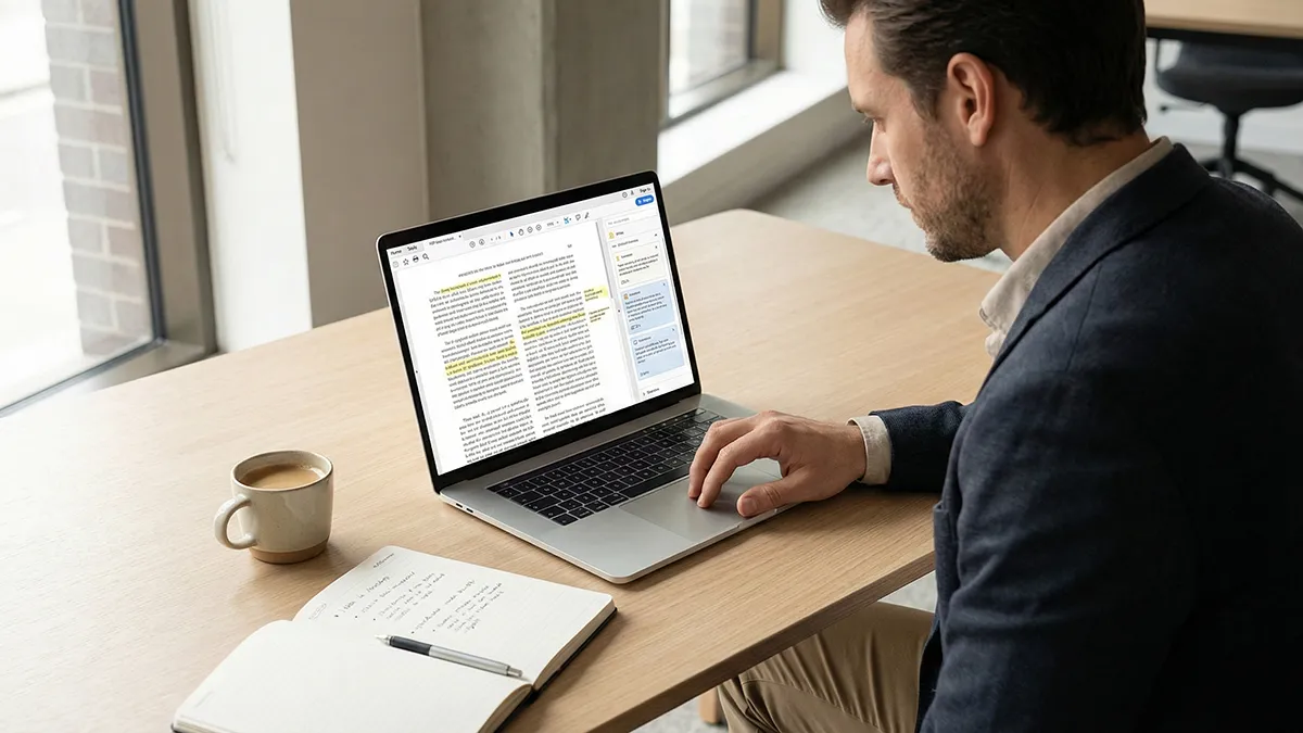 AI research paper reading workflow.